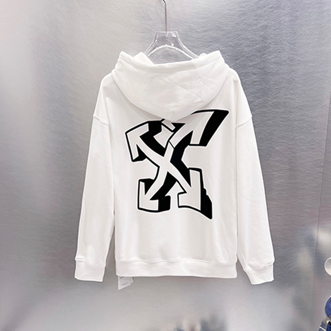 off white graffiti arrow hoodie